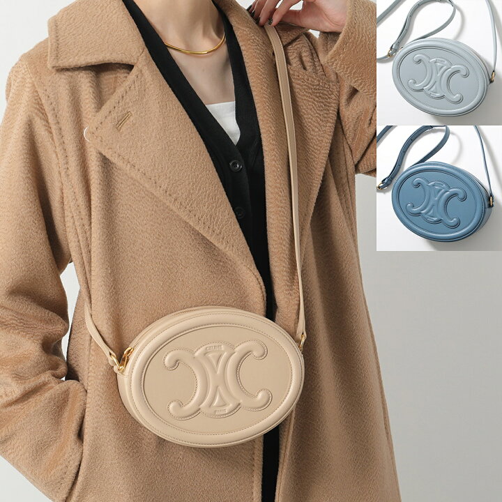 楽天市場】CELINE セリーヌ ショルダーバッグ Oval Bag 198603DXC.04LU 