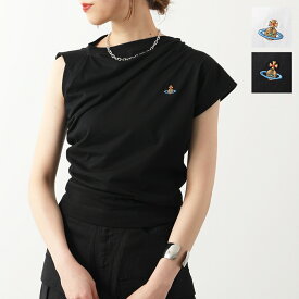 Vivienne Westwood ヴィヴィアンウエストウッド Tシャツ HEBO TOP 1504000A J004A レディース 半袖 カットソー オーブ刺繍 カラー2色