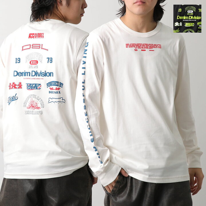 楽天市場】DIESEL ディーゼル ロングスリーブシャツ T Just Ls N5 