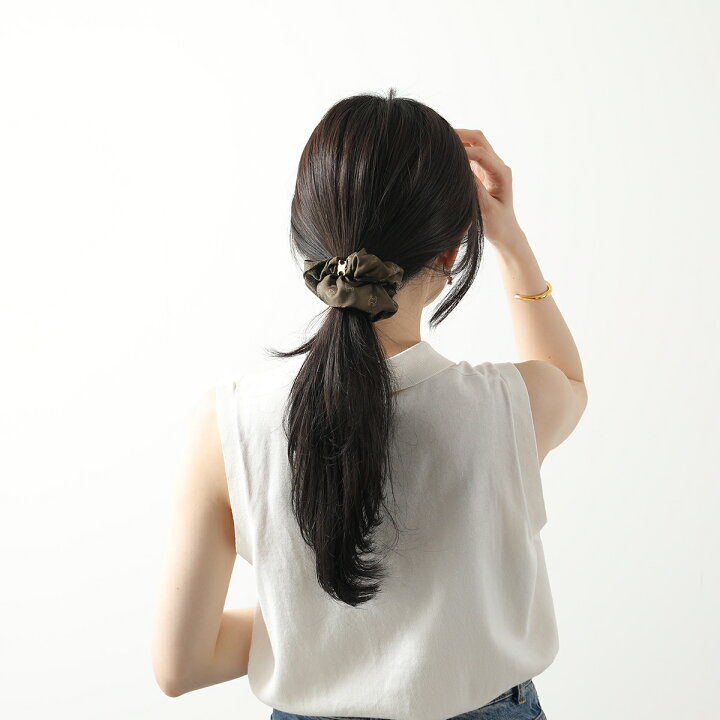 楽天市場】CELINE セリーヌ シュシュ Scrunchy Bandana 460SA2SIB.15KO  