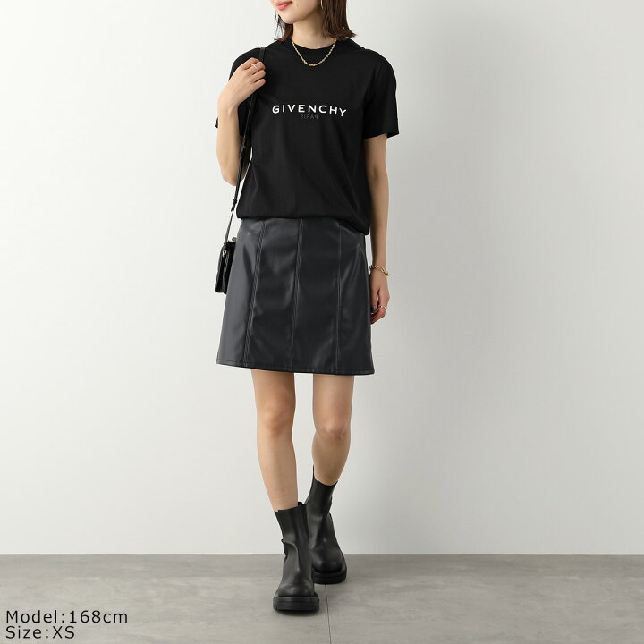 ジバンシー】リバーススリムTシャツ 黒 レディース - 半袖(Tシャツ)