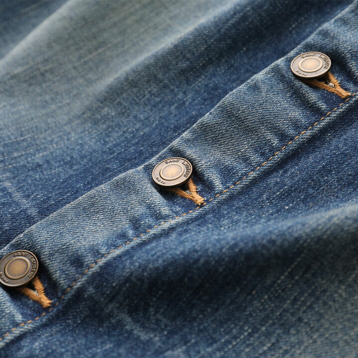 楽天市場】SAINT LAURENT サンローラン デニムスカート 663874 Y945Q 