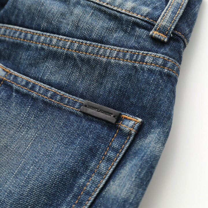 楽天市場】SAINT LAURENT サンローラン デニムスカート 663874 Y945Q  