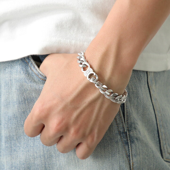 楽天市場】CELINE セリーヌ ブレスレット 460JG6BRA.36SI メンズ  