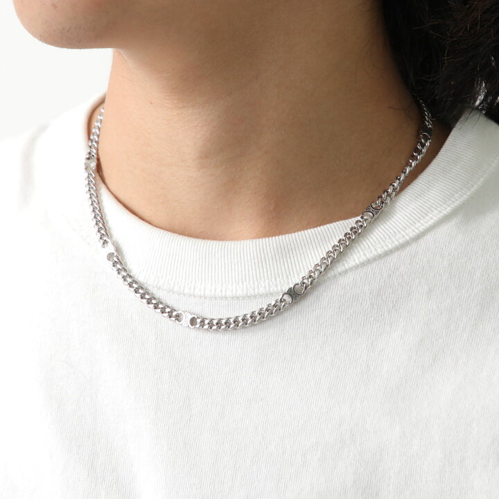 楽天市場】CELINE セリーヌ ネックレス Small Gourmette Necklace  