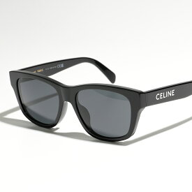CELINE セリーヌ サングラス 4S249CPLB.38NO CL40249U レディース スクエア型 ウェリントン型 ロゴ メガネ 眼鏡 アイウェア BLACK