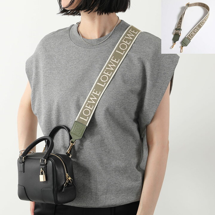 楽天市場】LOEWE ロエベ ショルダーベルト ANAGRAM STRAP アナグラム  