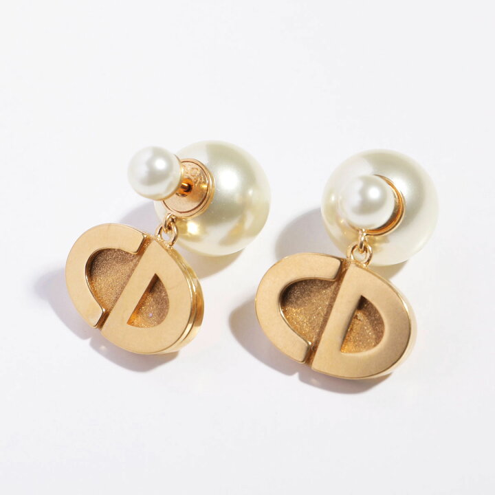楽天市場】Dior ディオール ピアス E2959WOMRS レディース パール CD 