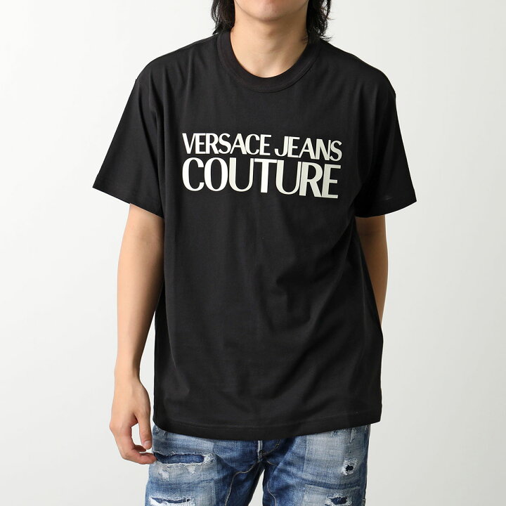 未使用 ヴェルサーチ VERSACE JEANS COUTURE Tシャツ カットソー 半袖  