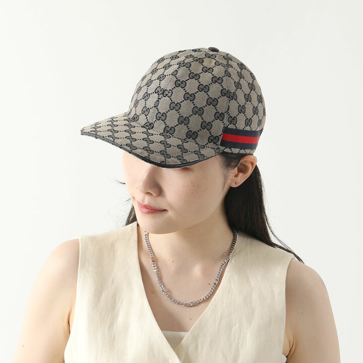 楽天市場】GUCCI グッチ ベースボールキャップ 696845 4HAQQ 