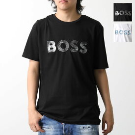 HUGO BOSS ヒューゴボス Tシャツ 50515997 メンズ 半袖 クルーネック カットソー コットン ロゴ 001