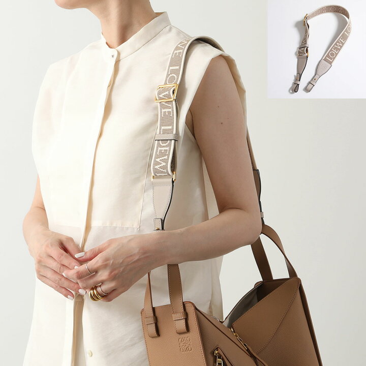 楽天市場】LOEWE ロエベ ショルダーベルト ANAGRAM LOOP STRAP 