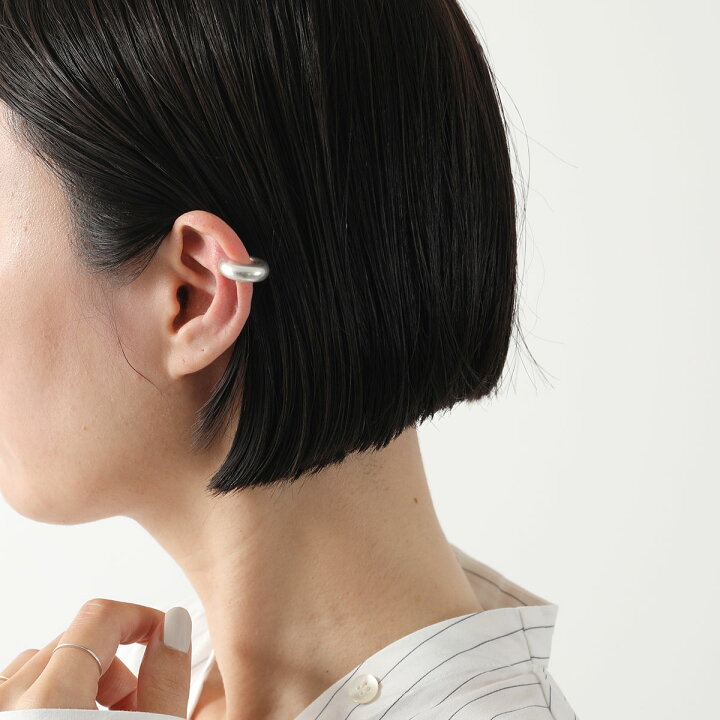 楽天市場】JIL SANDER ジルサンダー イヤーカフ CLASSIC EARCUFF 4 