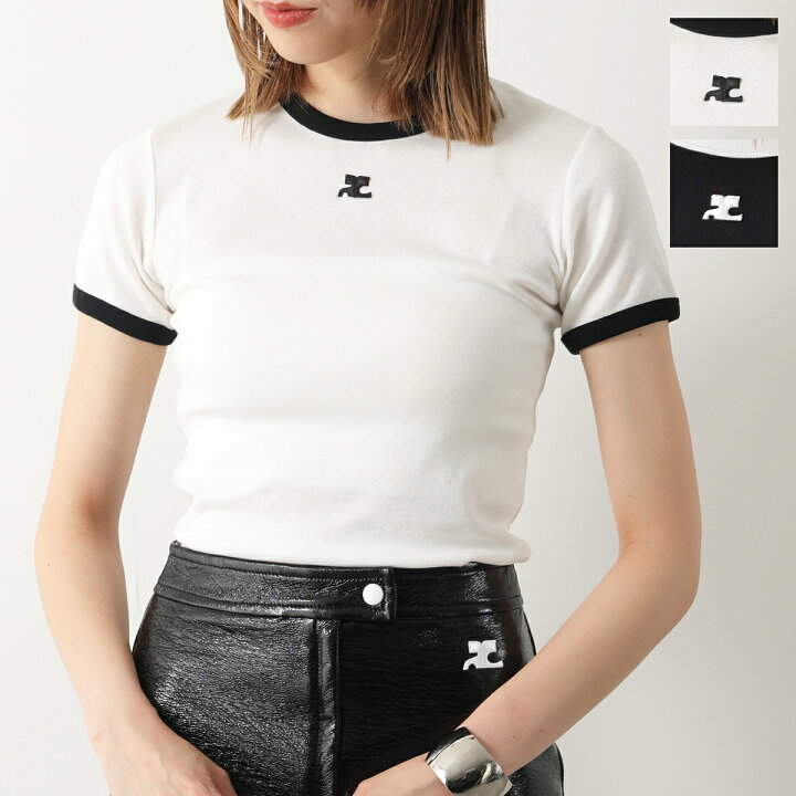 楽天市場】Courreges クレージュ Tシャツ REEDITION CONTRAST  
