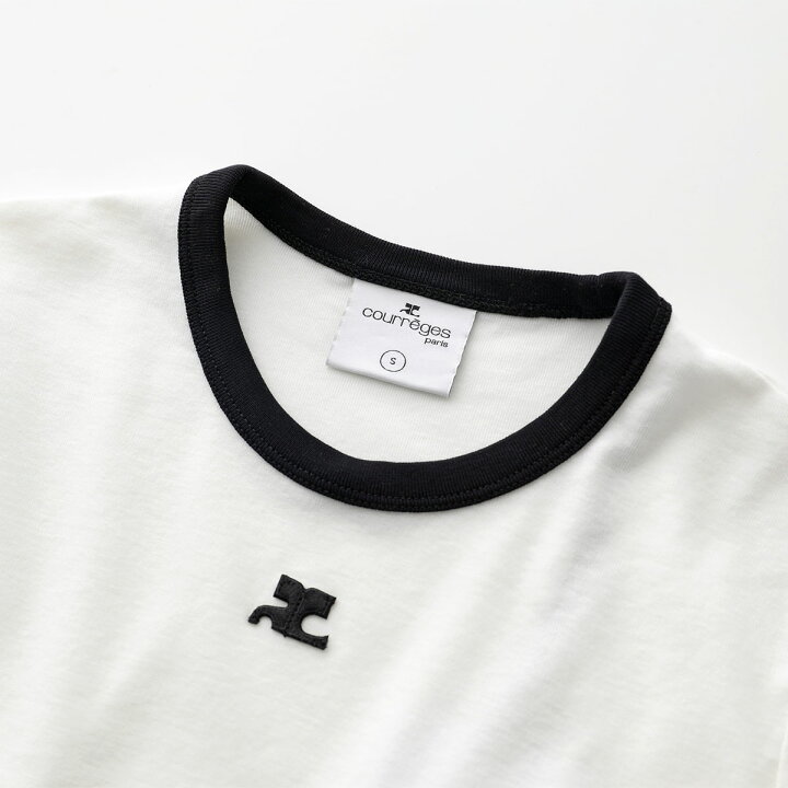楽天市場】Courreges クレージュ Tシャツ REEDITION CONTRAST 