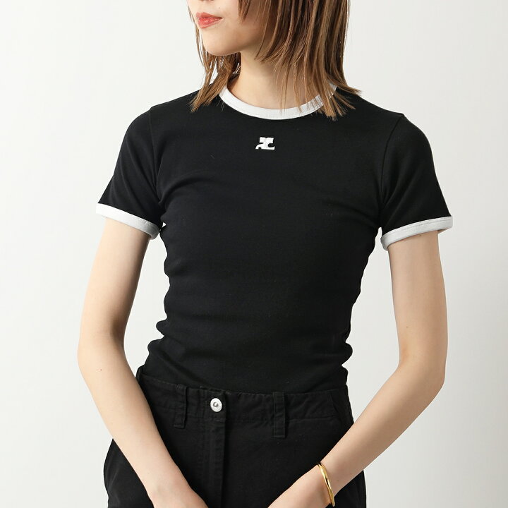 楽天市場】Courreges クレージュ Tシャツ REEDITION CONTRAST  