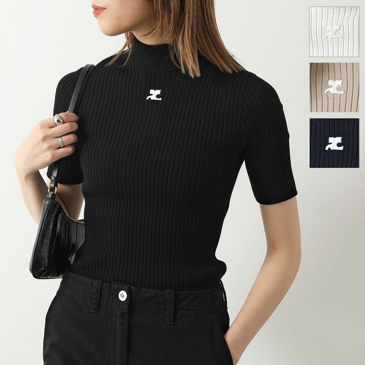 楽天市場】Courreges クレージュ 半袖ニット REEDITION SHORT SLEEVES  