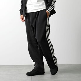 Y-3 ワイスリー トラックパンツ 3S STR TRACK PT 3ストライプス ストレート IZ3120 メンズ ジャージ ロゴ BLACK/OWHITE