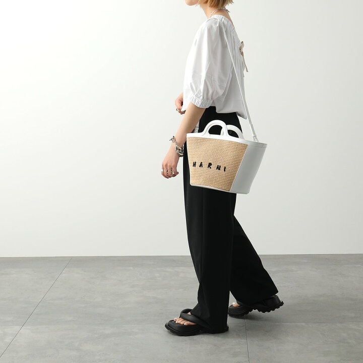 楽天市場】MARNI マルニ かごバッグ TROPICALIA SMALL トロピカリア  