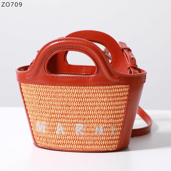 楽天市場】 MARNI マルニ かごバッグ TROPICALIA MICRO トロピカリア  