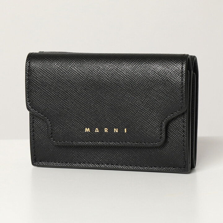 楽天市場】【5/29～6/1限定ポイント3倍】MARNI マルニ 三つ折り財布 