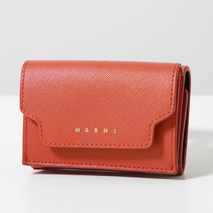 楽天市場】MARNI マルニ 三つ折り財布 PFMOW02U07 LV520 レディース 