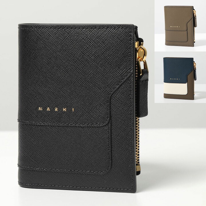 楽天市場】MARNI マルニ 二つ折り財布 PFMO0054U0 PFMO0054U1 LV520  