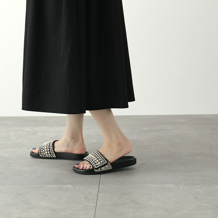 楽天市場】 Jimmy Choo ジミーチュウ スライド サンダル FITZ/F ZWY 