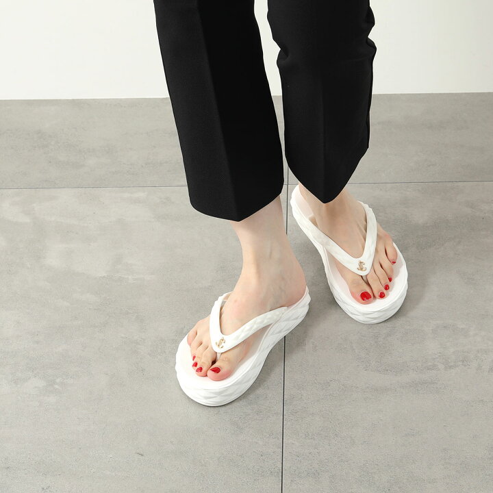 楽天市場】Jimmy Choo ジミーチュウ サンダル DIAMOND FLIP FLOP  