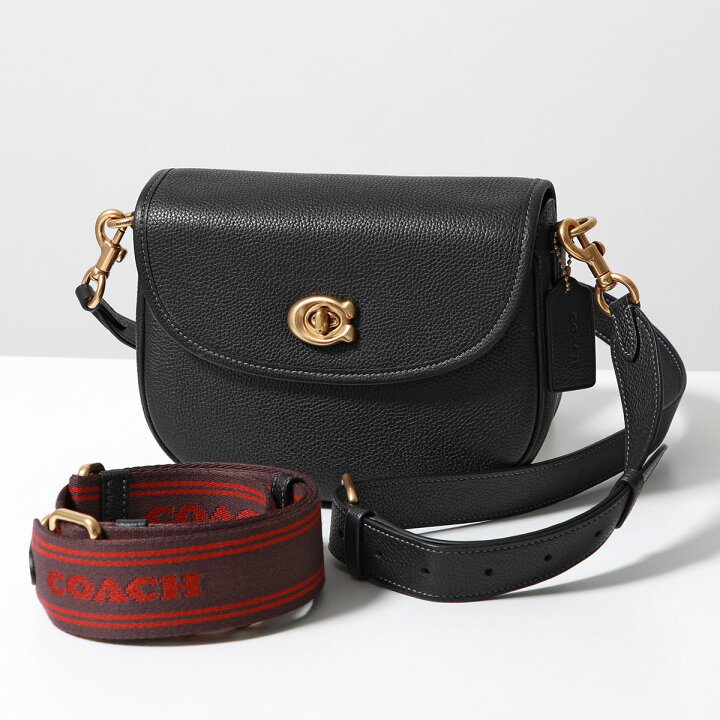 楽天市場】COACH コーチ ショルダーバッグ Willow ウィロウ サドル 