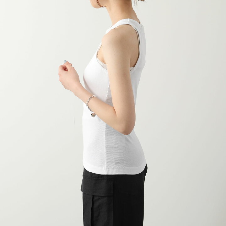楽天市場】GANNI ガニー タンクトップ SOFT COTTON RIB TANK TOP T3897 