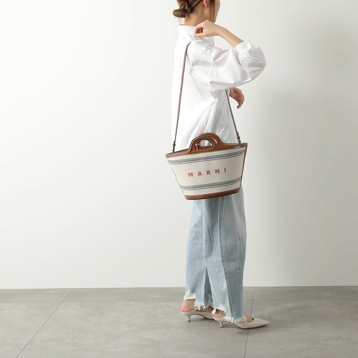 楽天市場】MARNI マルニ トートバッグ TROPICALIA SMALL トロピカリア 