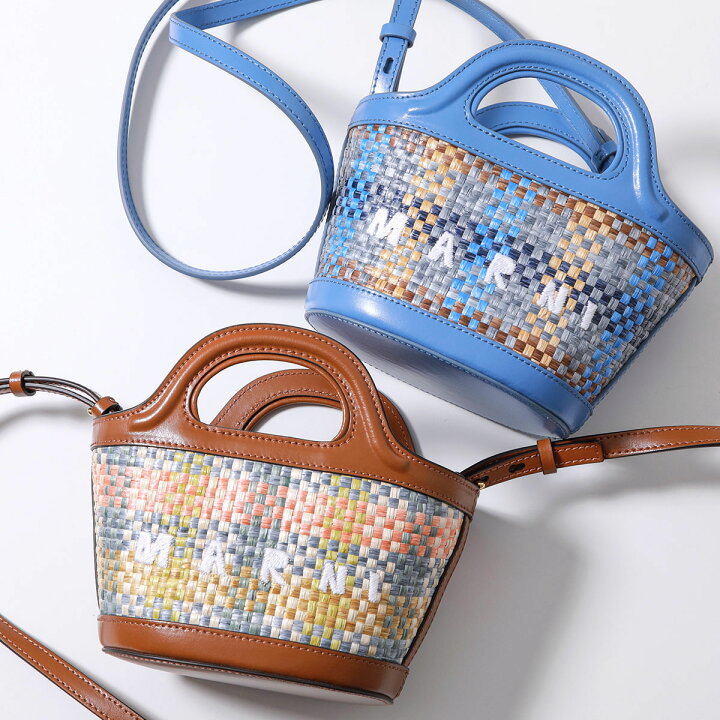 楽天市場】MARNI マルニ かごバッグ TROPICALIA MICRO トロピカリア  