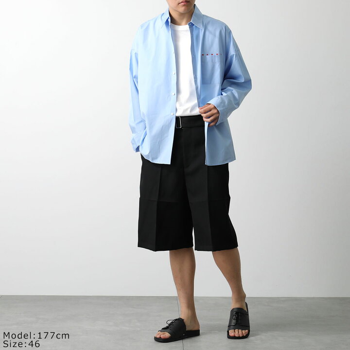 楽天市場】MARNI マルニ 長袖 シャツ CUMU0061P2 USCT88 メンズ 