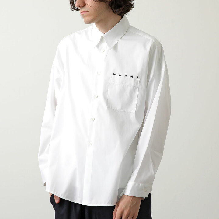 楽天市場】MARNI マルニ 長袖 シャツ CUMU0061P2 USCT88 メンズ 
