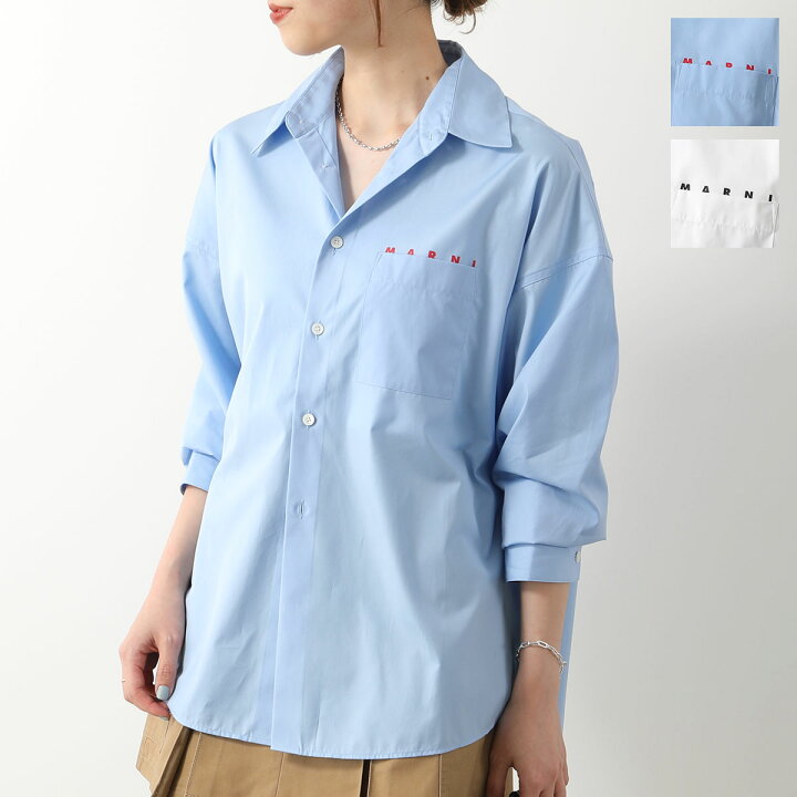 楽天市場】MARNI マルニ 長袖 シャツ CUMU0061P2 USCT88 レディース  