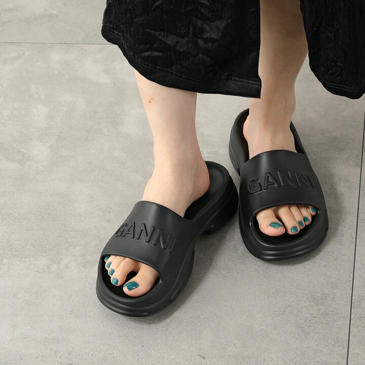 楽天市場】【4/15限定ポイント3倍】GANNI ガニー サンダル Light  