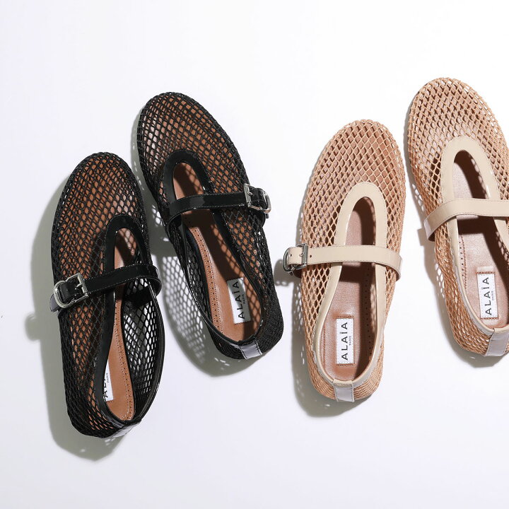 楽天市場】ALAIA アライア バレエシューズ BALLERINA STRAP 