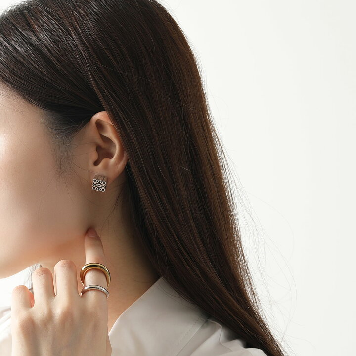 楽天市場】LOEWE ロエベ J821239X06 LOEWE ロエベ ピアス ANAGRAM STUD 