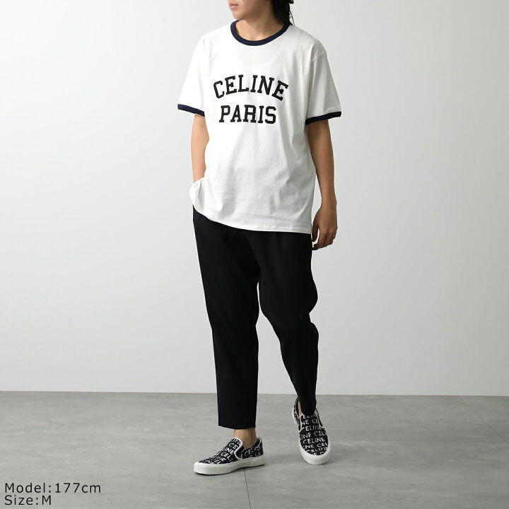 楽天市場】CELINE セリーヌ Tシャツ 2X45M671Q.01NB メンズ 半袖  