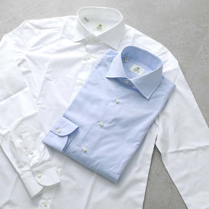 楽天市場】LUIGI BORRELLI ルイジ ボレッリ シャツ PS44140/EV LUCIANO  