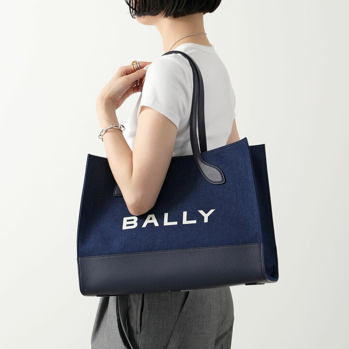 楽天市場】BALLY バリー トートバッグ BAR KEEP ON EW WAE02X CV034 