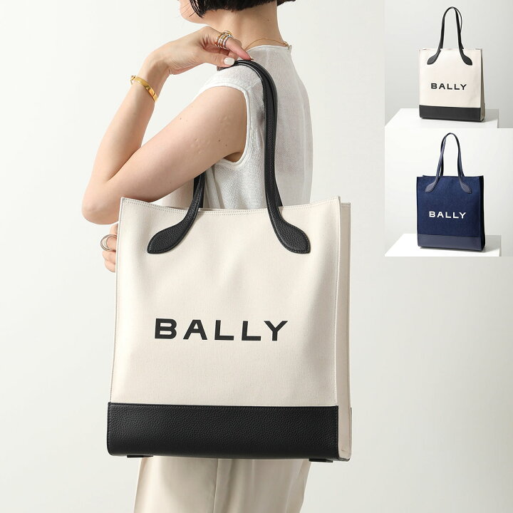 楽天市場】BALLY バリー トートバッグ BAR KEEP ON NS WAE02W CV034 