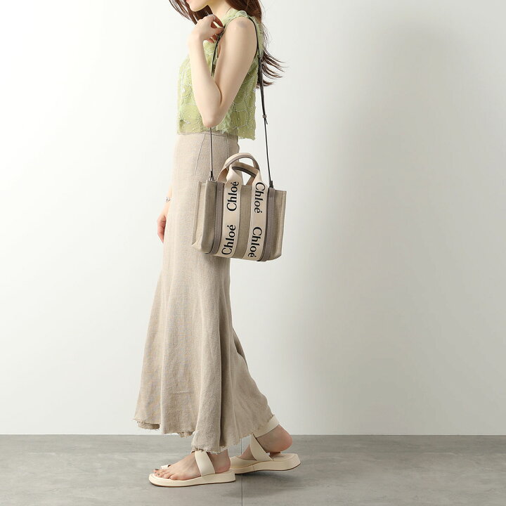 楽天市場】Chloe クロエ トートバッグ WOODY SMALL ウッディ スモール 