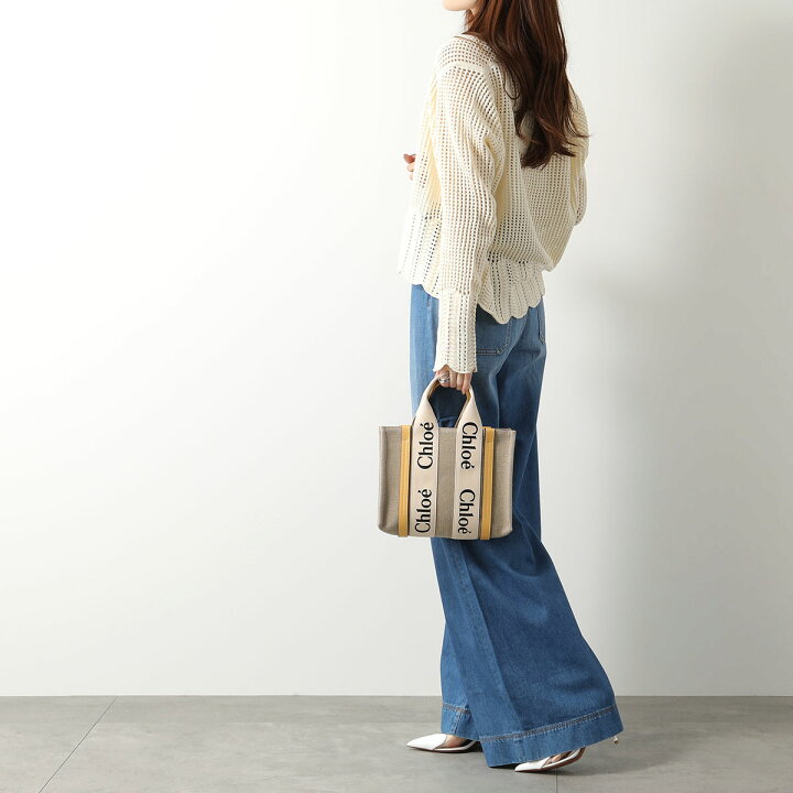 楽天市場】Chloe クロエ トートバッグ WOODY SMALL ウッディ スモール 