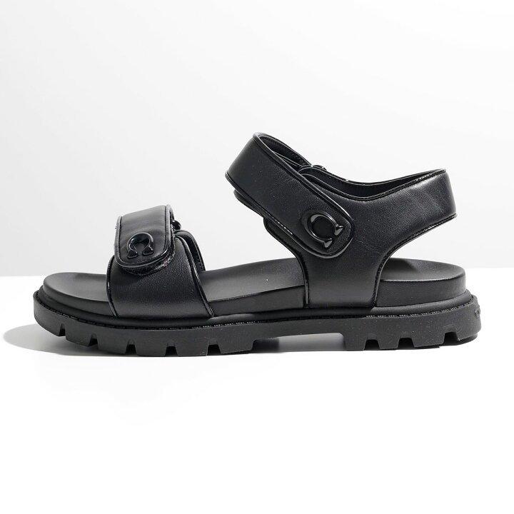 楽天市場】COACH コーチ サンダル BRYNN LTH SANDAL CS094 レディース 