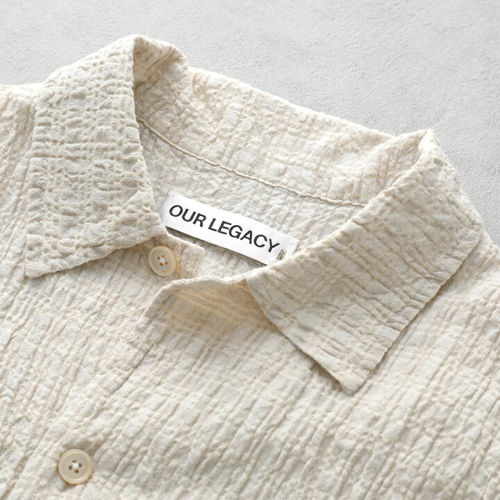 楽天市場】OUR LEGACY アワーレガシー シャツ BOX SHIRT SHORTSLEEVE 
