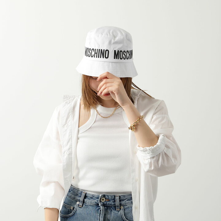 楽天市場】MOSCHINO KIDS モスキーノ キッズ バケットハット HUX027 