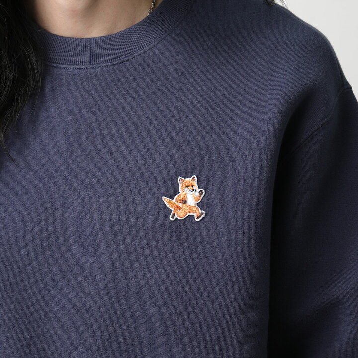楽天市場】 MAISON KITSUNE メゾンキツネ スウェットシャツ SPEEDY FOX 
