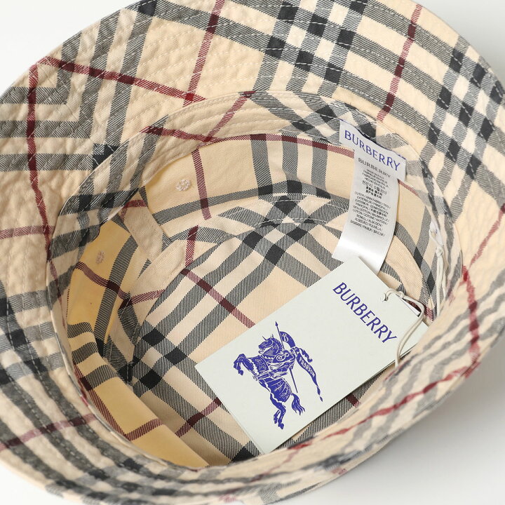 楽天市場】BURBERRY バーバリー バケットハット MH CLASSIC BUCKET 